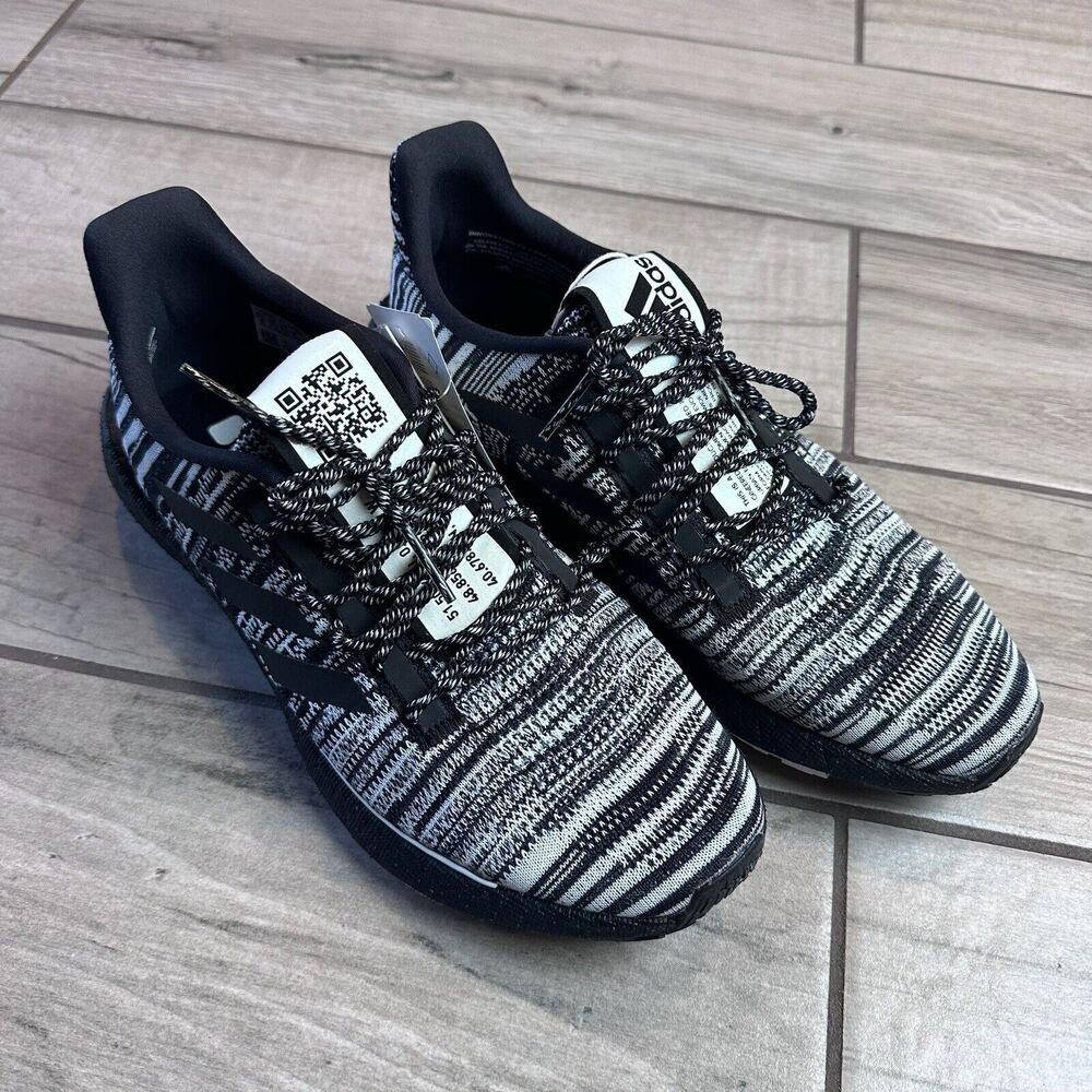 adidas Men's x Missoni Pulse BOOST HD Sneakers, Black/White Sz 8